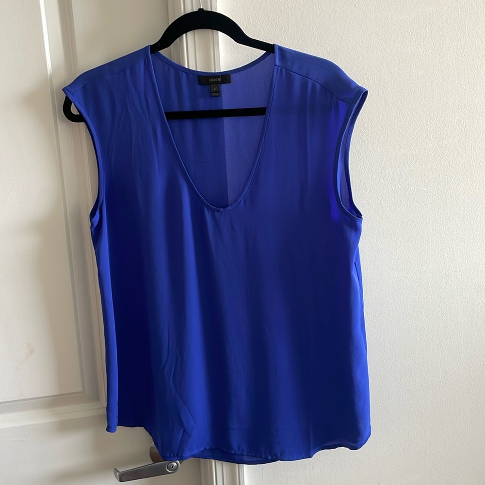 J. Crew Sleeveless Blouse NEVER WORN